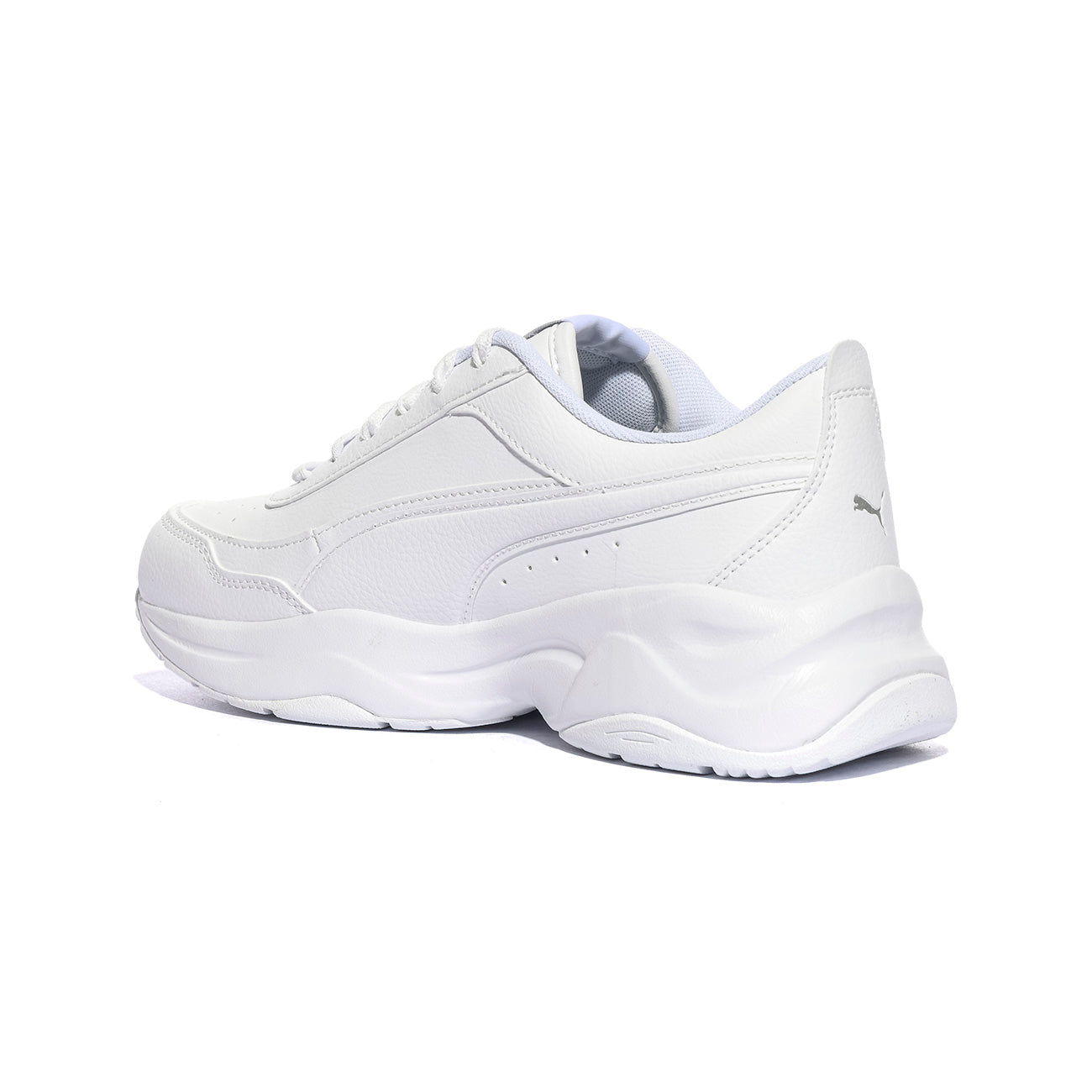 PUMA 371125-02 WHITE SILVER Sneakers Donna 