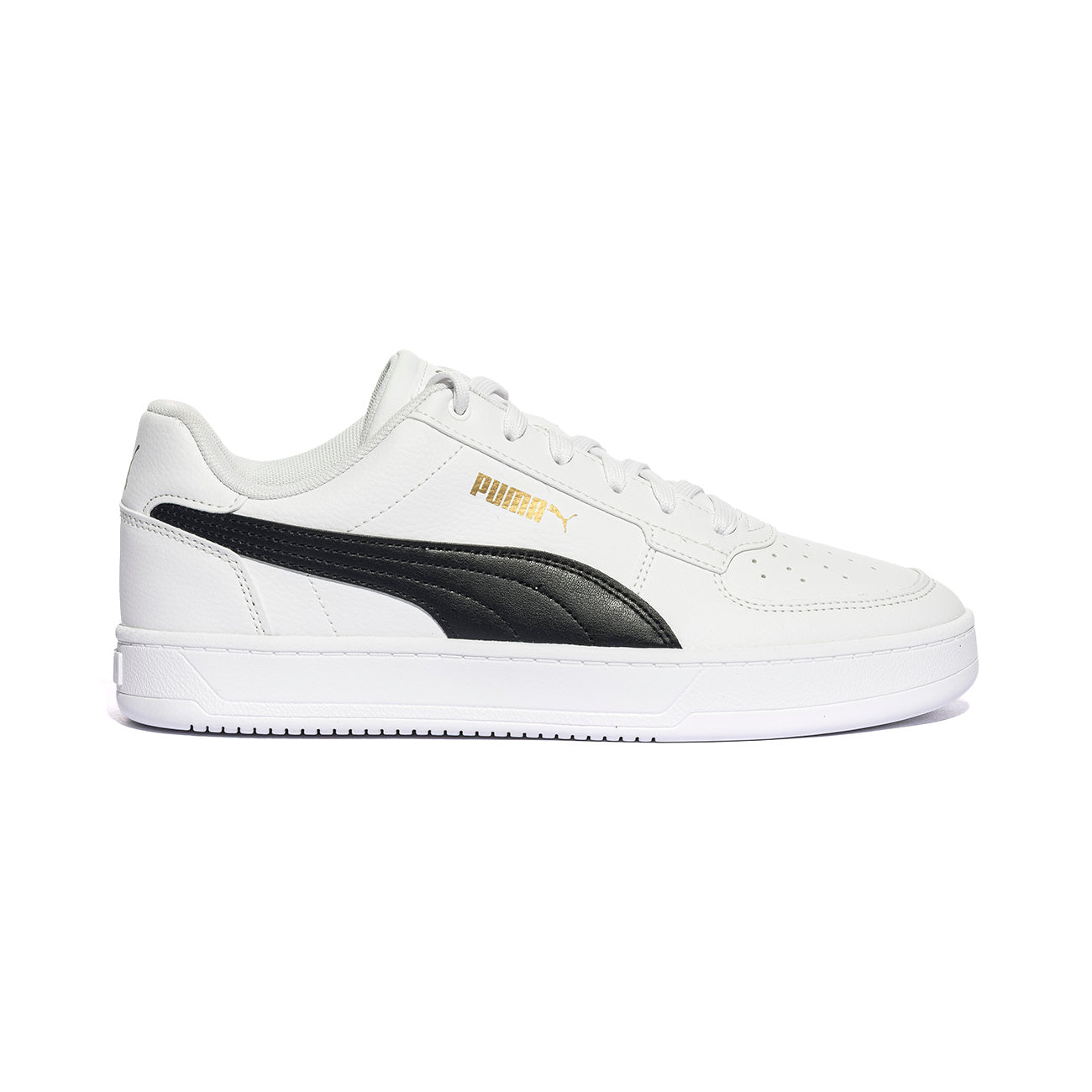 PUMA 392290-03 WHITE BLACK GOLD Sneakers Uomo 