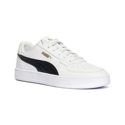 PUMA 392290-03 WHITE BLACK GOLD Sneakers Uomo 
