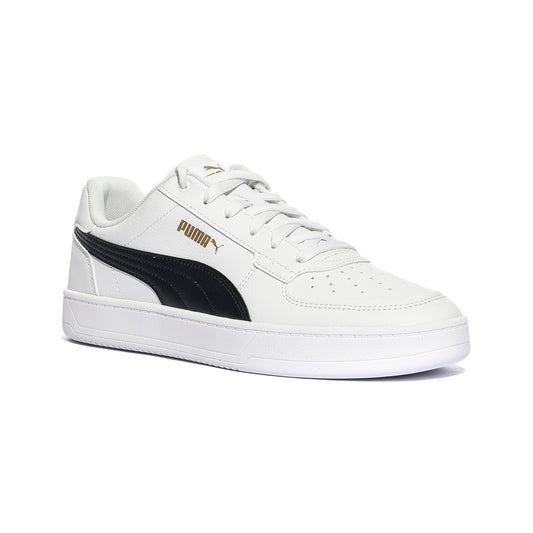 PUMA 392290-03 WHITE BLACK GOLD Sneakers Uomo 