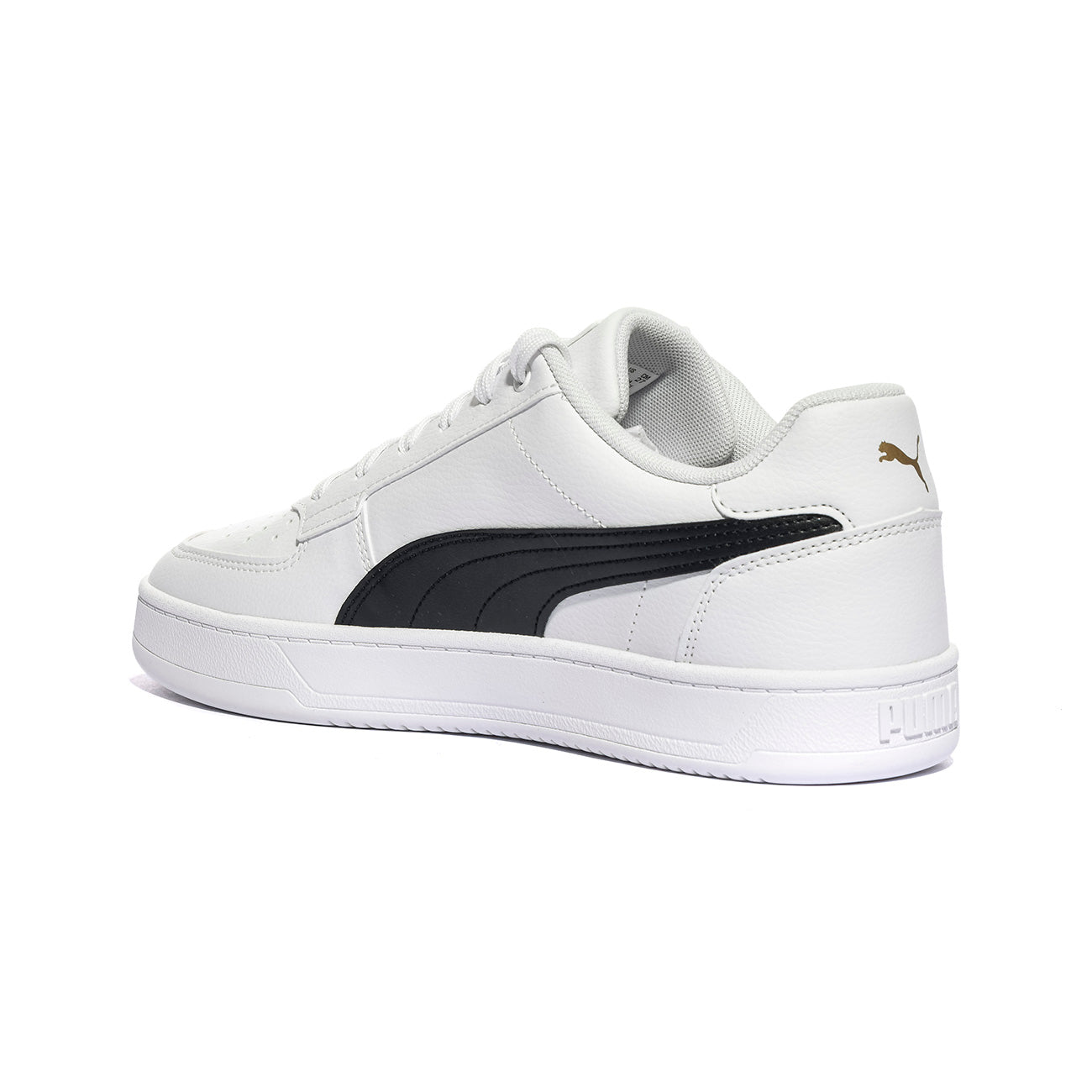 PUMA 392290-03 WHITE BLACK GOLD Sneakers Uomo 