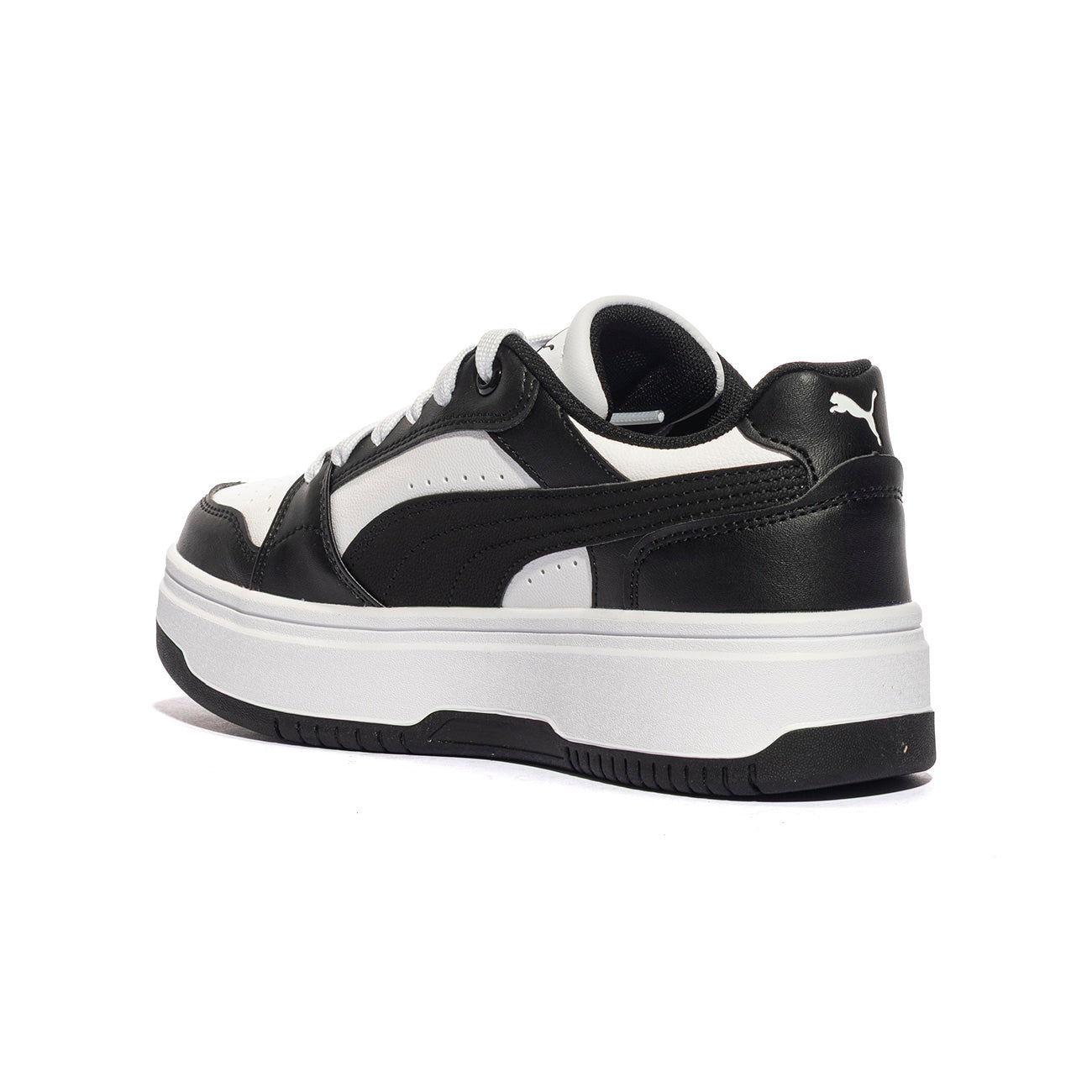 PUMA 402592-02 WHITE BLACK Sneakers Donna 