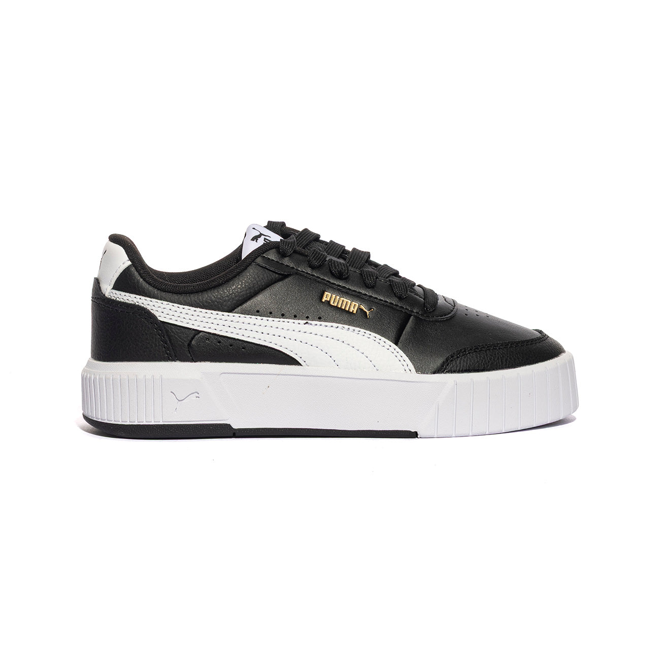 PUMA 402637-01 BLACK WHITE Sneakers Donna 