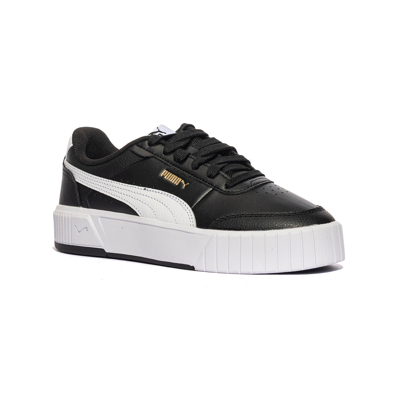 PUMA 402637-01 BLACK WHITE Sneakers Donna 