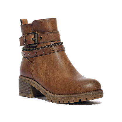 REFRESH 172918 CAMEL Stivaletti Donna 