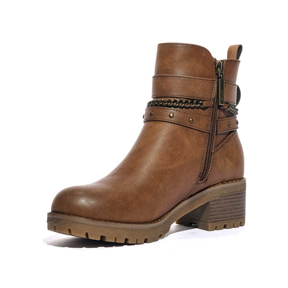 REFRESH 172918 CAMEL Stivaletti Donna 