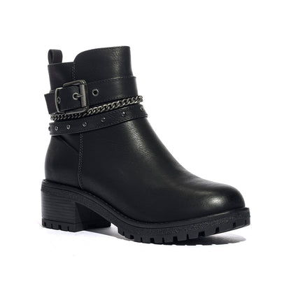 REFRESH 172918 NEGRO Stivaletti Donna 