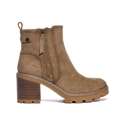 REFRESH 173031 BEIGE Stivaletti Donna 