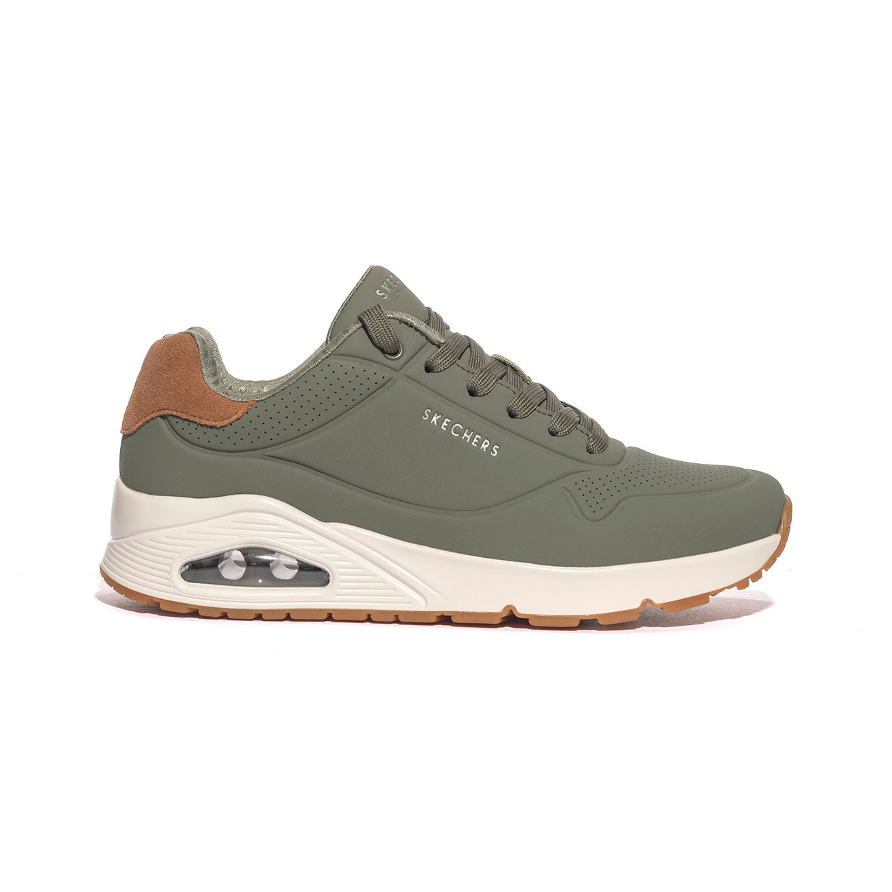SKECHERS 183004 OLV Sneakers Uomo 