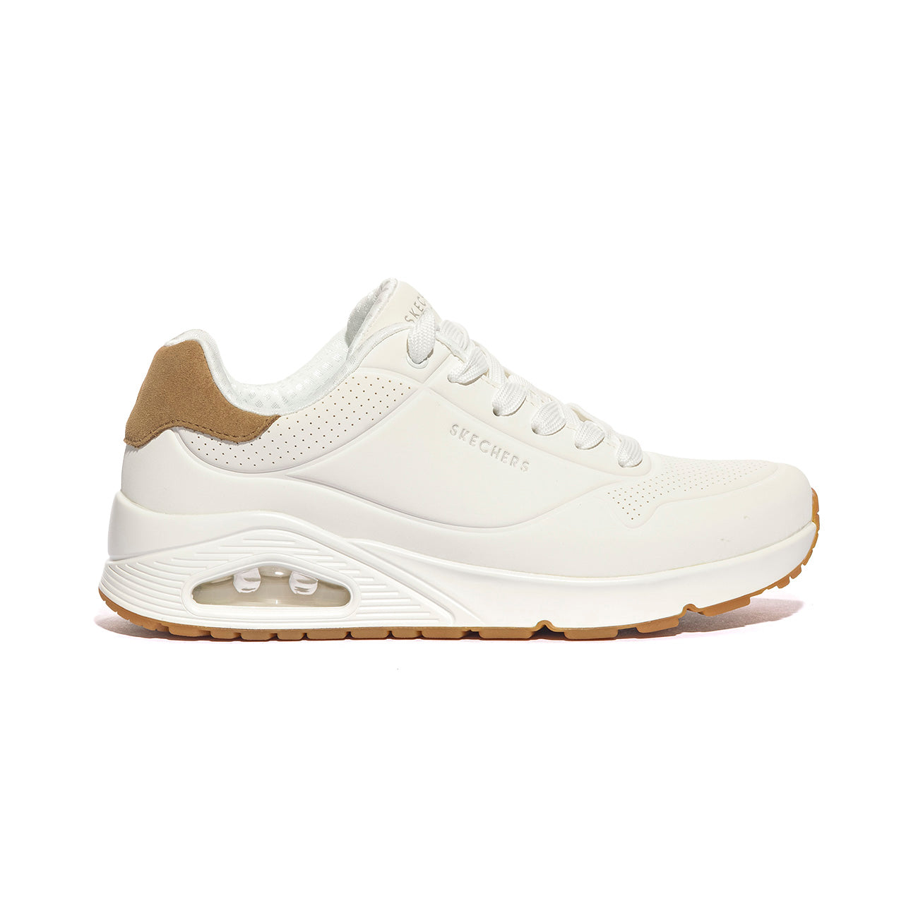 SKECHERS 183004 WHT Sneakers Uomo 