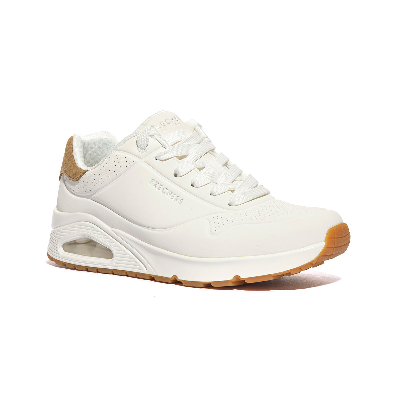 SKECHERS 183004 WHT Sneakers Uomo 