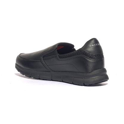 SKECHERS 77157EC BLK Slip-on Uomo 