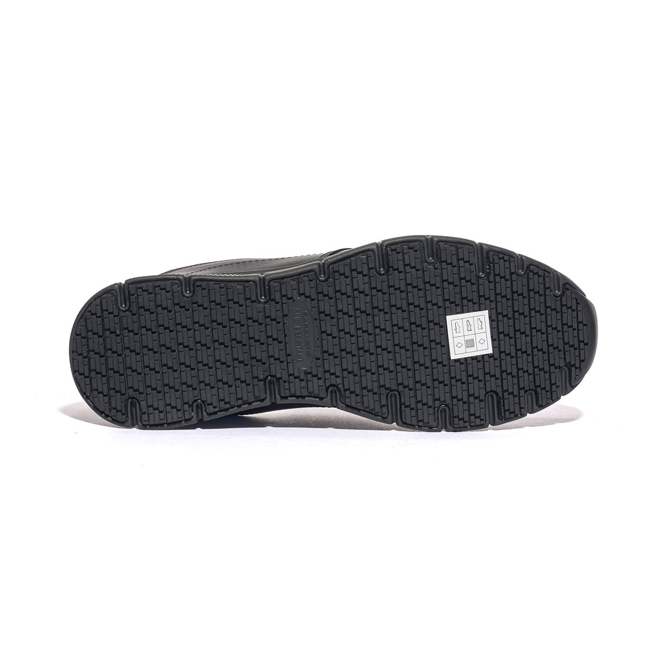 SKECHERS 77157EC BLK Slip-on Uomo 