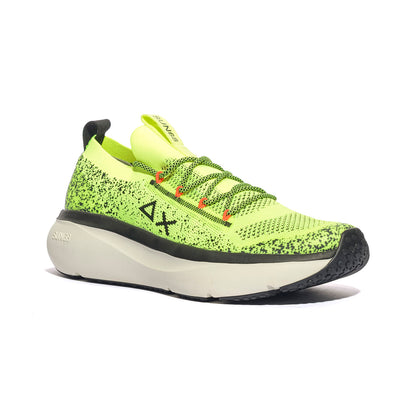 SUN 68 Z34127 GIALLO FLUO Sneakers Uomo 