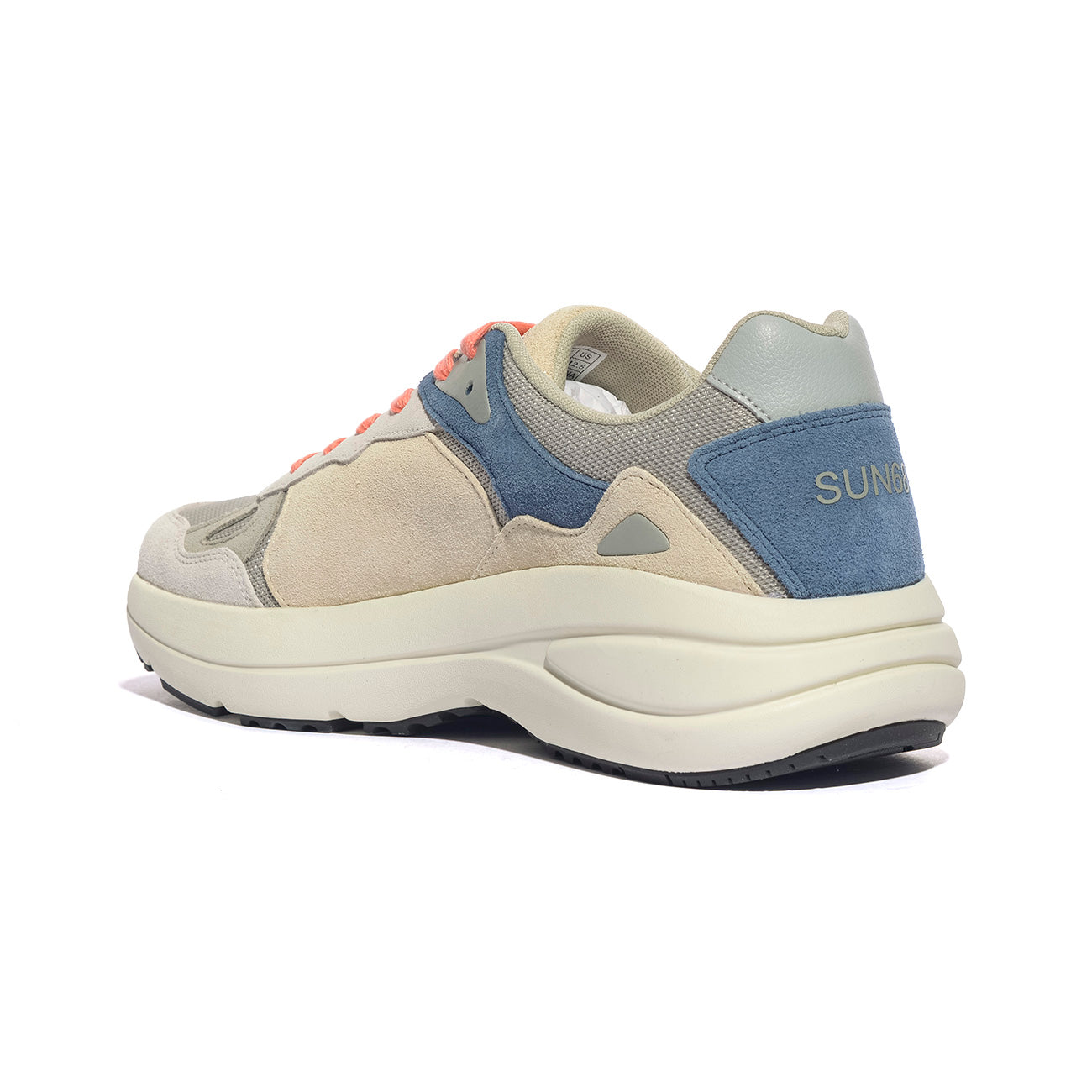SUN 68 Z34128 GRIGIO CHIARO Sneakers Uomo 