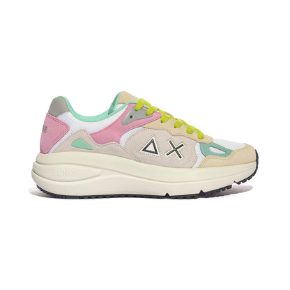 SUN 68 Z34219 BIANCO Sneakers Donna 