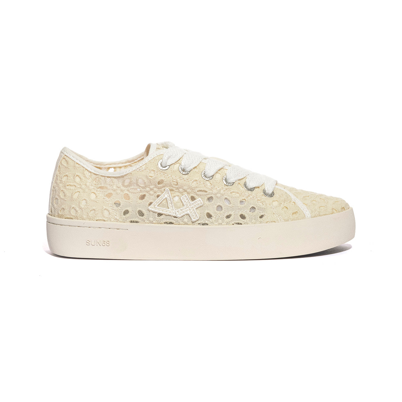 SUN 68 Z34224 BIANCO PANNA Sneakers Donna 