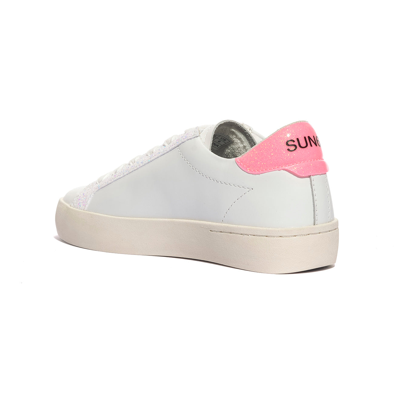SUN 68 Z34225 BIANCO FUXIA FLUO Sneakers Donna 