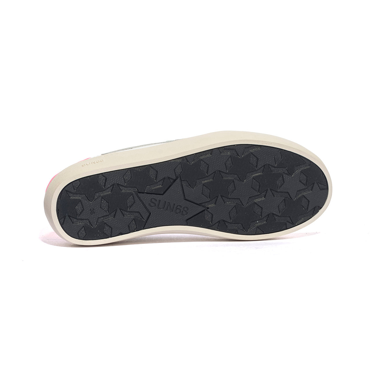 SUN 68 Z34225 BIANCO FUXIA FLUO Sneakers Donna 