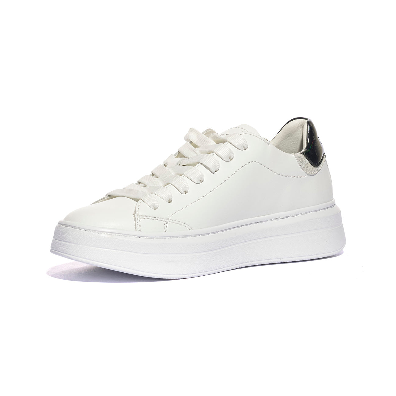 SUN 68 Z34226 BIANCO NERO Sneakers Donna 