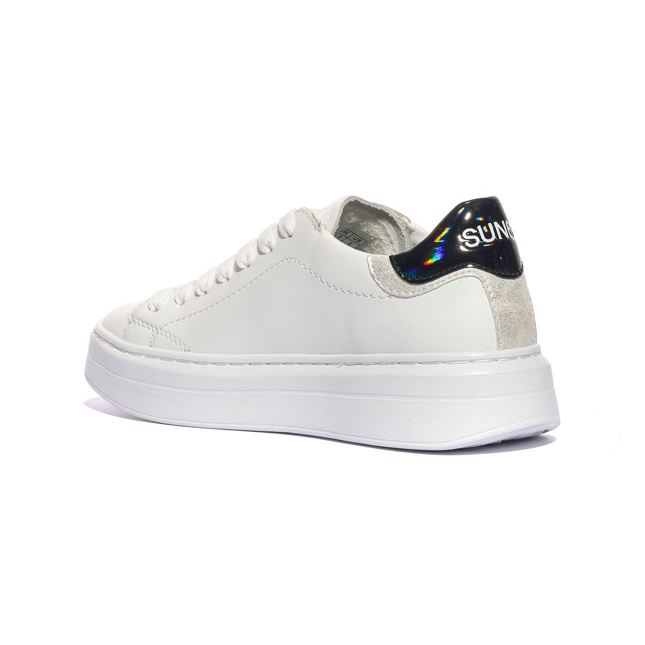 SUN 68 Z34226 BIANCO NERO Sneakers Donna 