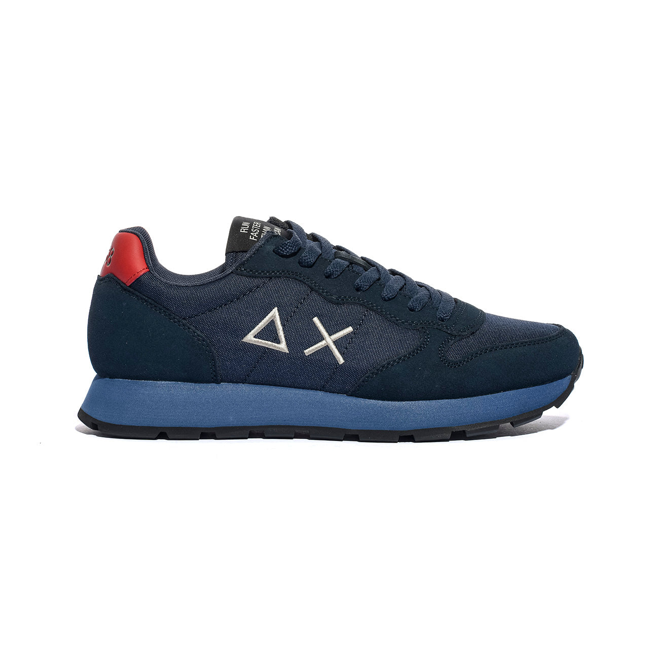 SUN 68 Z45101 NAVY BLUE BORDEAUX Sneakers Uomo 