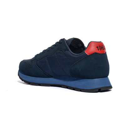SUN 68 Z45101 NAVY BLUE BORDEAUX Sneakers Uomo 