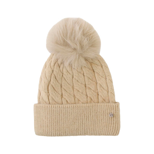 Y-NOT CTR001F6 TAN Cappelli Donna 
