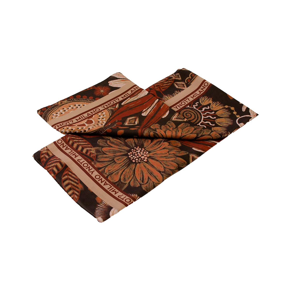 Y-NOT FLD090F6 NATURAL Foulard Donna 