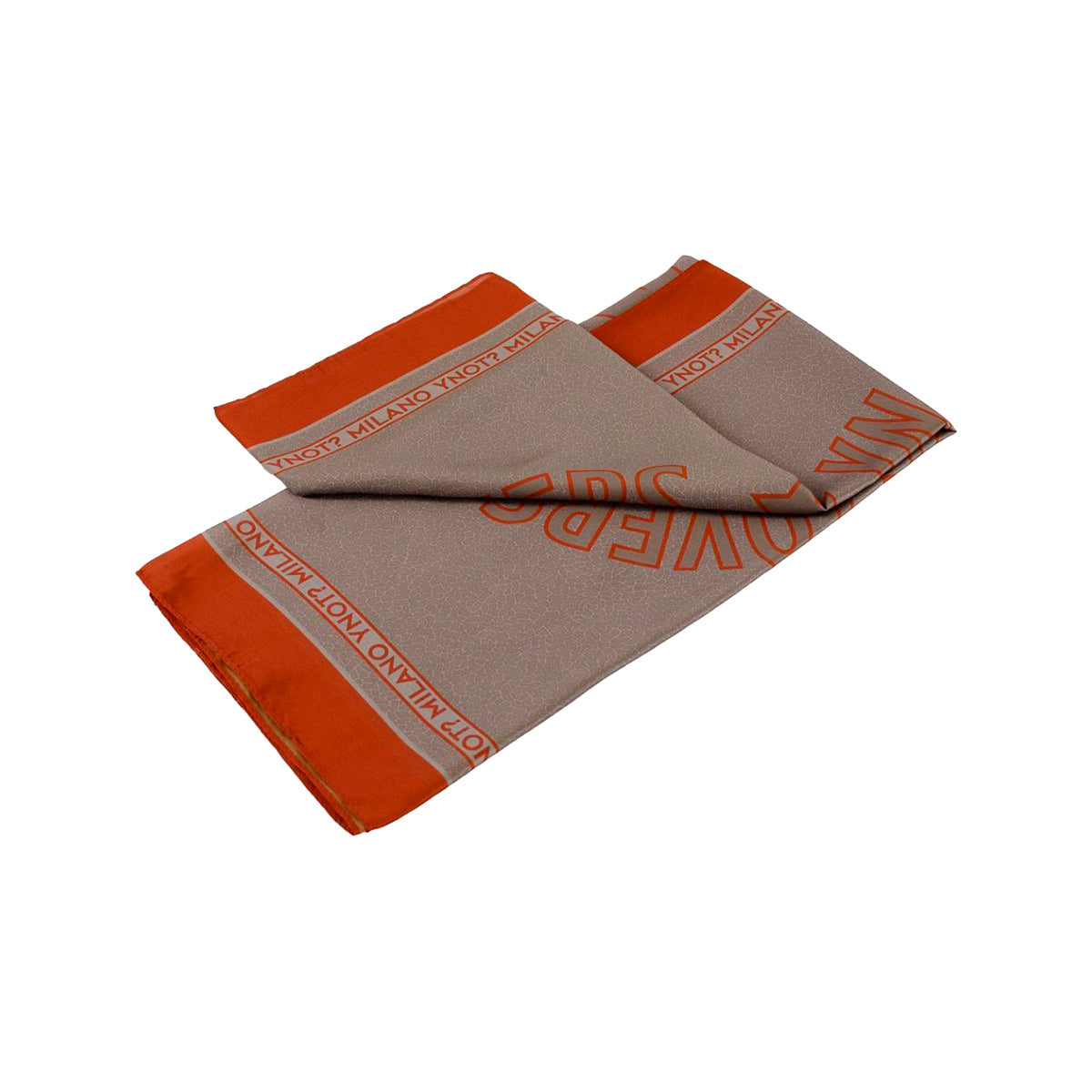 Y-NOT FLD090F6 ORANGE Foulard Donna 