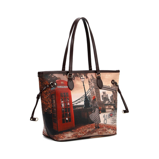 Y-NOT YES319F6 LONDON BRIDGE Borse Donna 