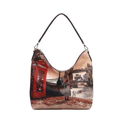 Y-NOT YES618F6 LONDON BRIDGE Borse Donna 