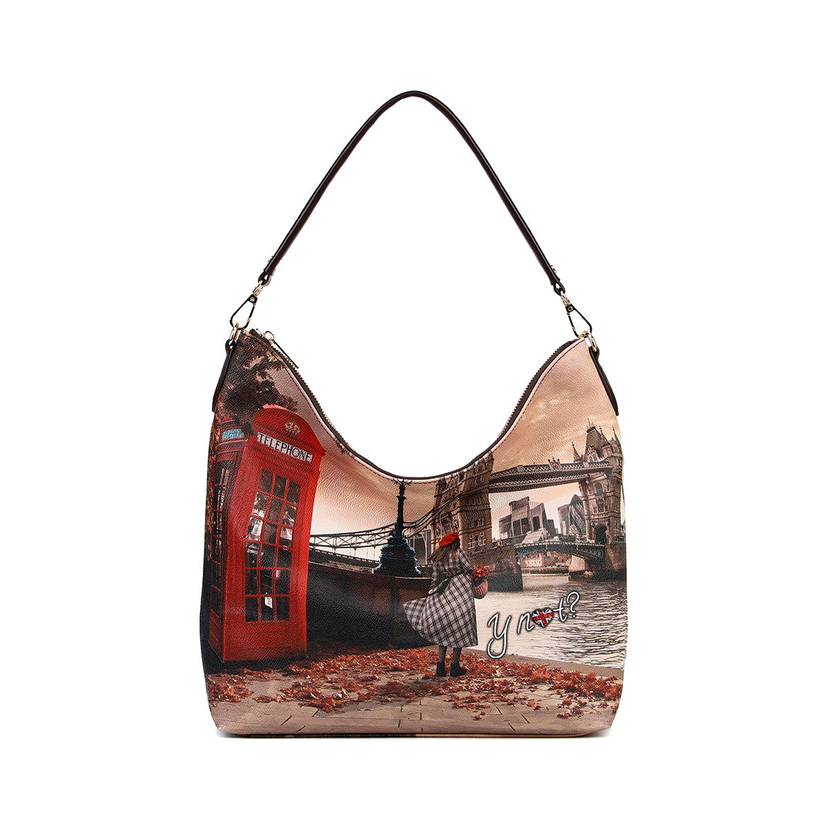 Y-NOT YES618F6 LONDON BRIDGE Borse Donna 