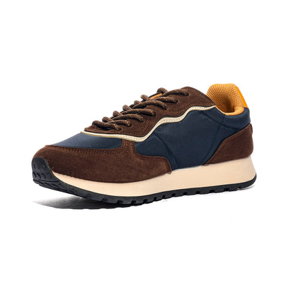 AVIREX MODULARIN001 BROWN NAVY Sneakers Uomo 