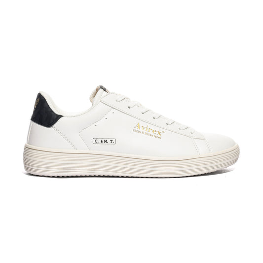 AVIREX ROYCE001 OFF WHITE Sneakers Uomo 