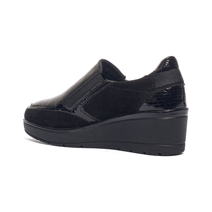 BLUEROSE B22574 BLACK Sneakers Donna 