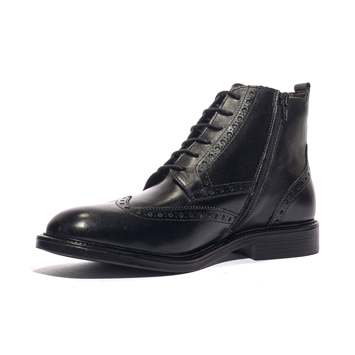 BSL 4314-HOWARD VITELLO NERO Stivaletti Uomo 