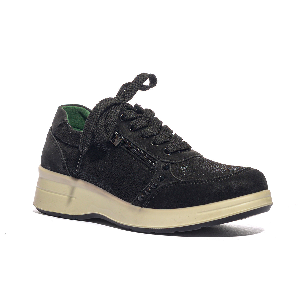 CITY J63125BK BLACK Sneakers Donna 