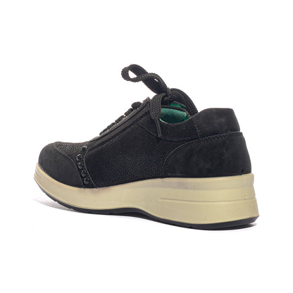 CITY J63125BK BLACK Sneakers Donna 