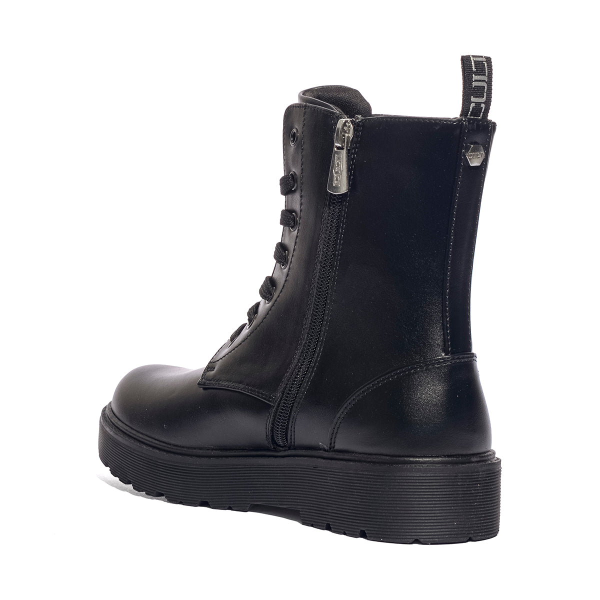 CULT T-730 BLACK Anfibi Bambina 