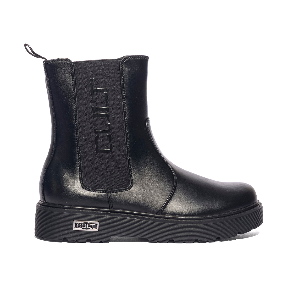 CULT T-733 BLACK TRONCHETTO Bambina 