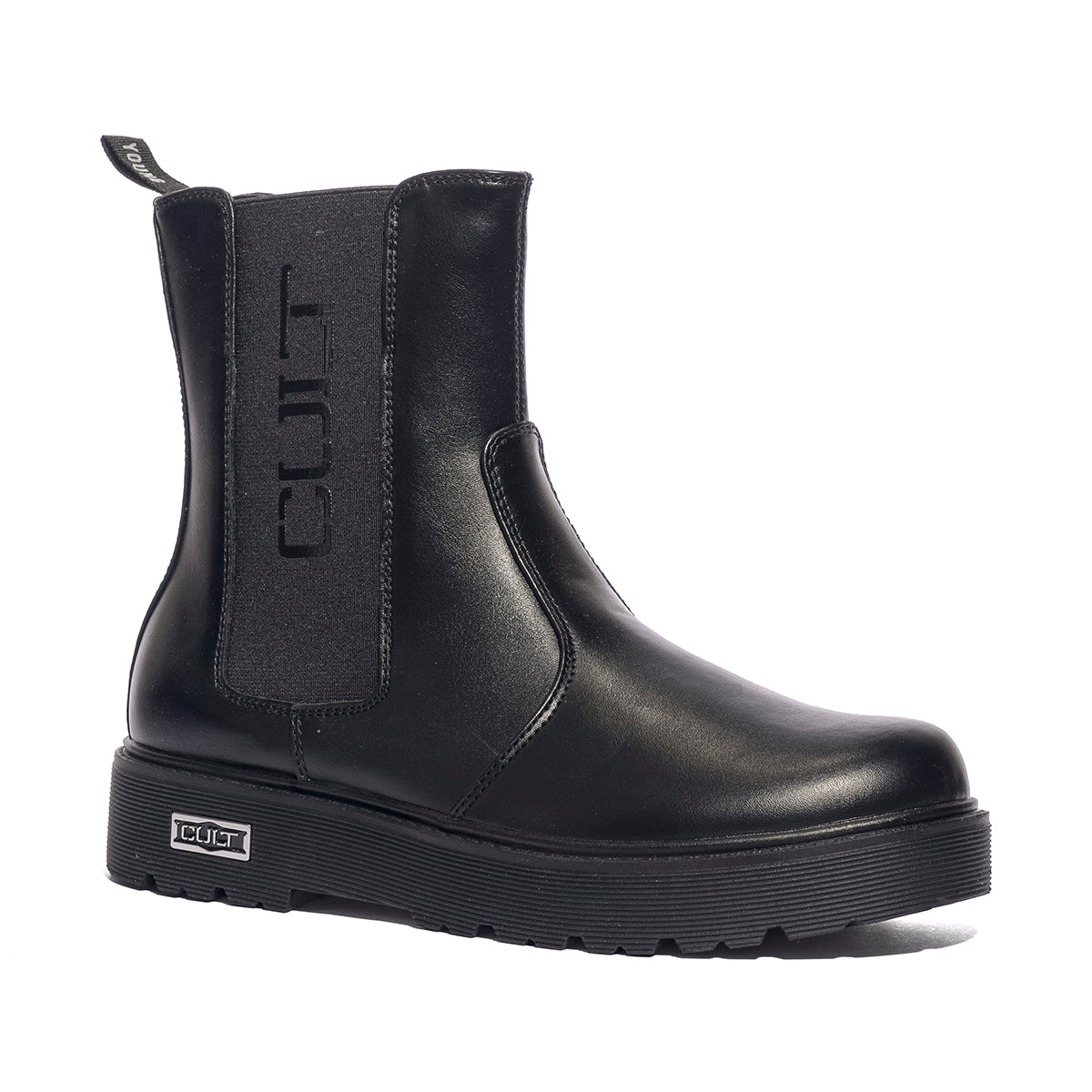 CULT T-733 BLACK TRONCHETTO Bambina 
