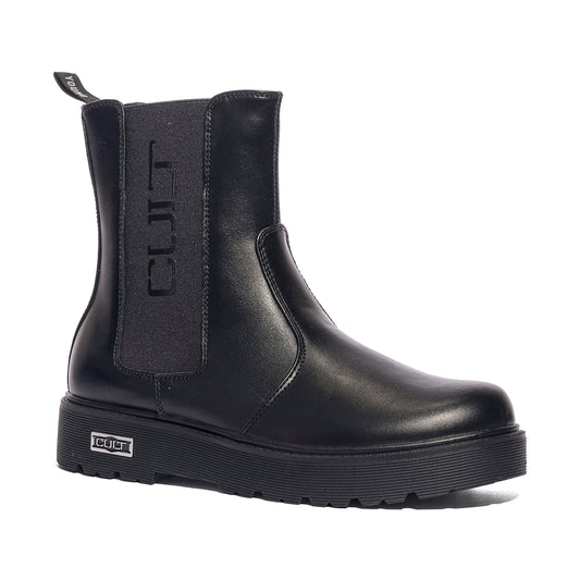 CULT T-733 BLACK TRONCHETTO Bambina 