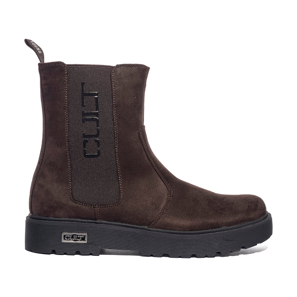 CULT T-733 DARK BROWN TRONCHETTO Bambina 