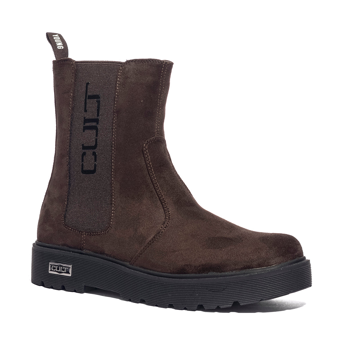 CULT T-733 DARK BROWN TRONCHETTO Bambina 