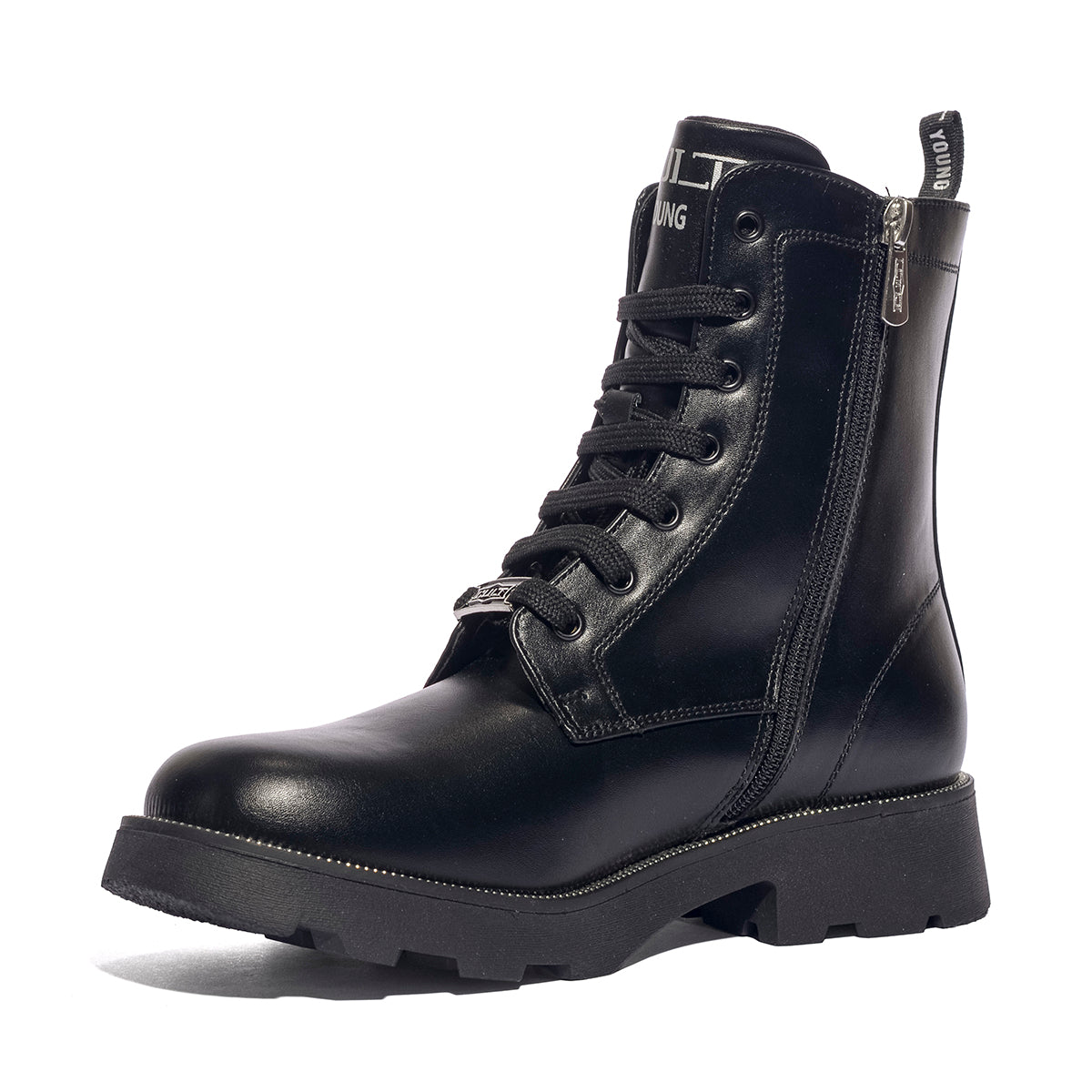 CULT T-740 BLACK Anfibi Bambina 