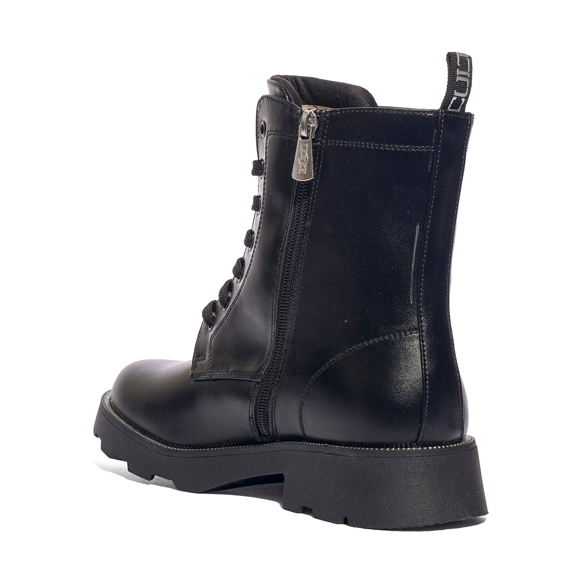 CULT T-740 BLACK Anfibi Bambina 
