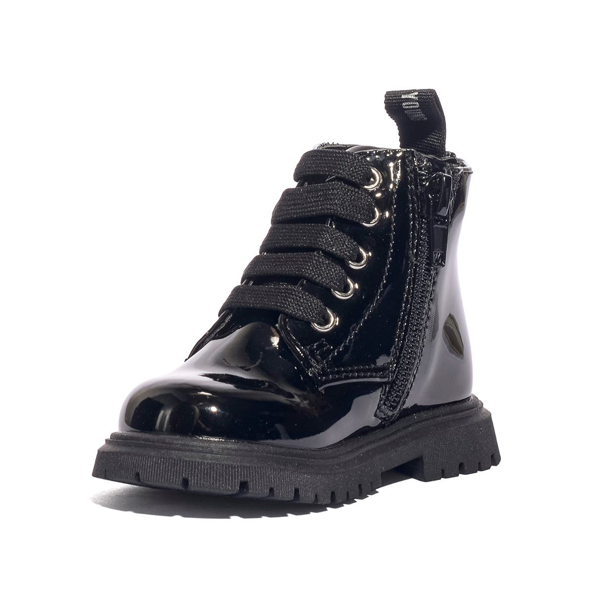 CULT T-761 BLACK Anfibi Bambina 