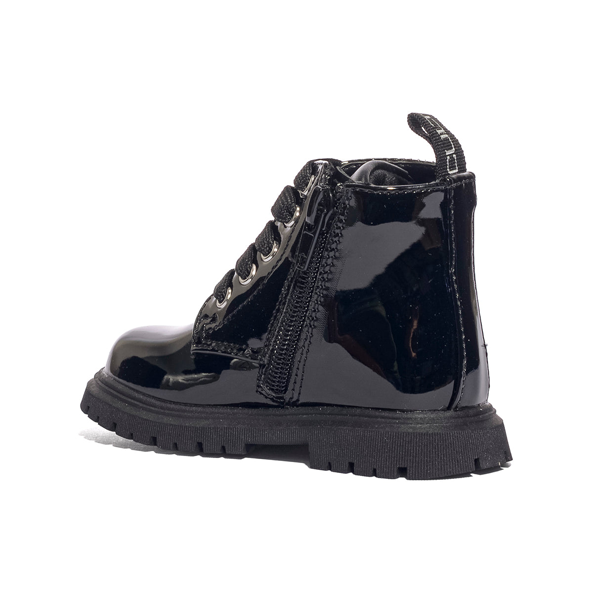 CULT T-761 BLACK Anfibi Bambina 