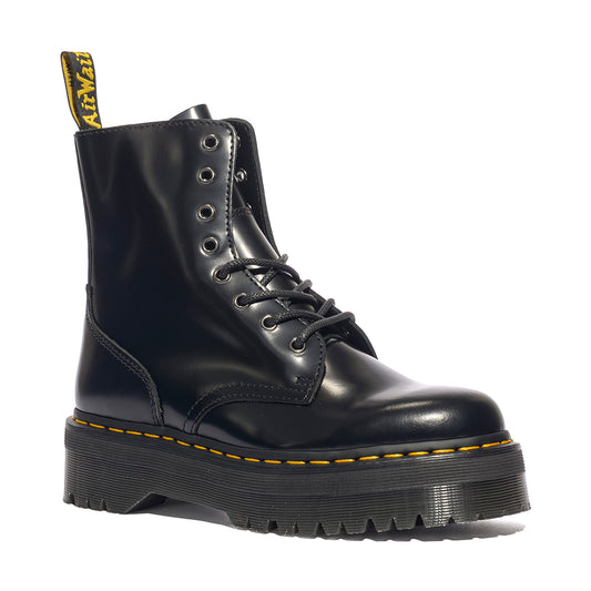 DR MARTENS 15265001 Black Polished Smooth Stivaletti Unisex 